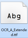 我来分享ocr a extended字体怎么安装。