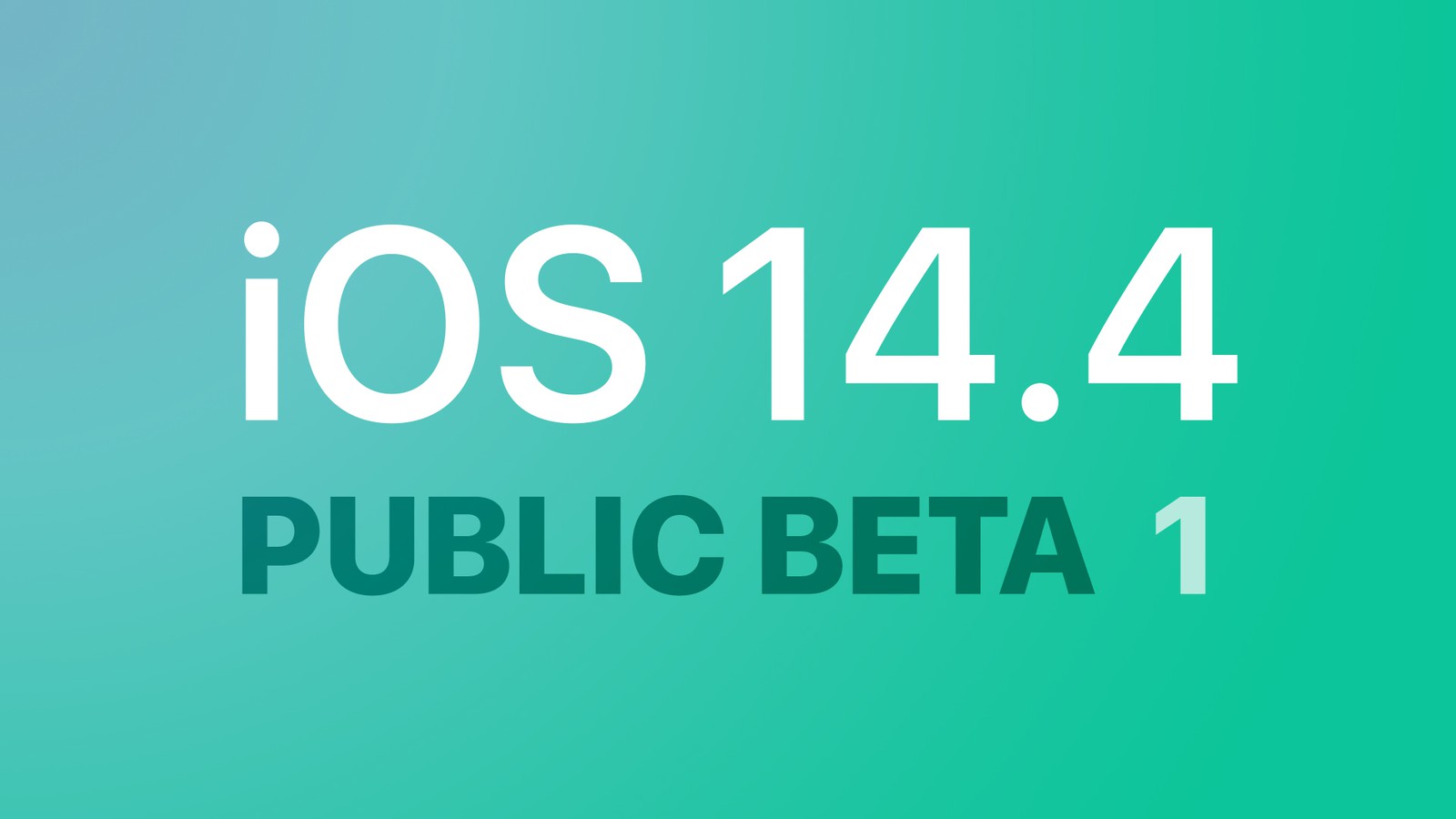 IOS14.4BETA1更新了哪些。