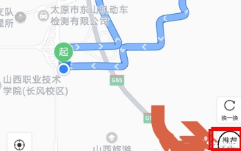 2021百度地图跑步路线如何设置