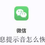 微信消息提示音如何恢复默认。