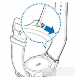 三星watch4如何更换表带。