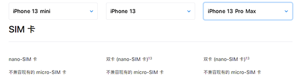 iphone13支持双卡双待吗