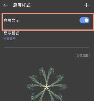 真我gtneo2在什么地方设置息屏显示