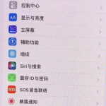 iOS15左上角箭头如何隐藏。