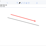 notability记号笔怎么画直线。