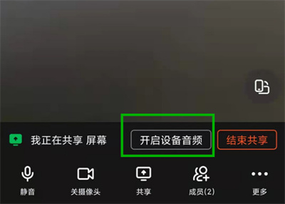 钉钉如何共享屏幕声音