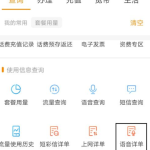 电信营业厅app如何查询通话记录。