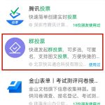 微信群投票怎么发起统计。