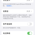 iphone13pro怎么开启降噪功能。