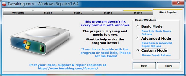 windows repair的详细使用操作讲解截图