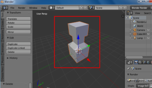 blender导入模型的操作过程截图