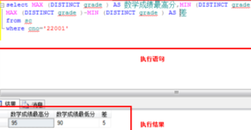 sql查询聚合函数的基础操作截图