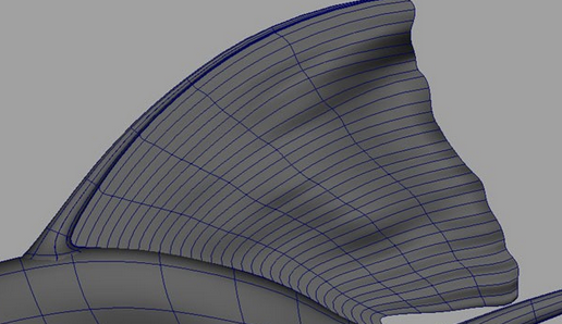 maya制作鱼模型的操作流程截图