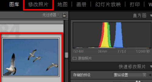 lightroom污点去除功能使用过程介绍截图