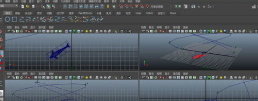 maya制作运动海豚的图文操作截图