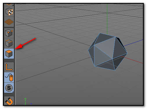 C4D制作镂空效果宝石模型的图文操作截图