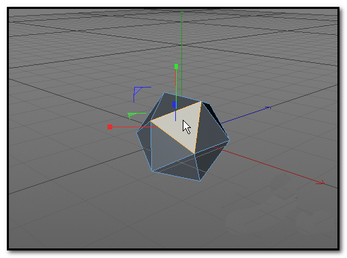 C4D制作镂空效果宝石模型的图文操作截图