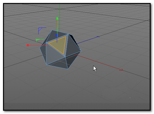 C4D制作镂空效果宝石模型的图文操作截图