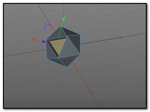 C4D制作镂空效果宝石模型的图文操作截图