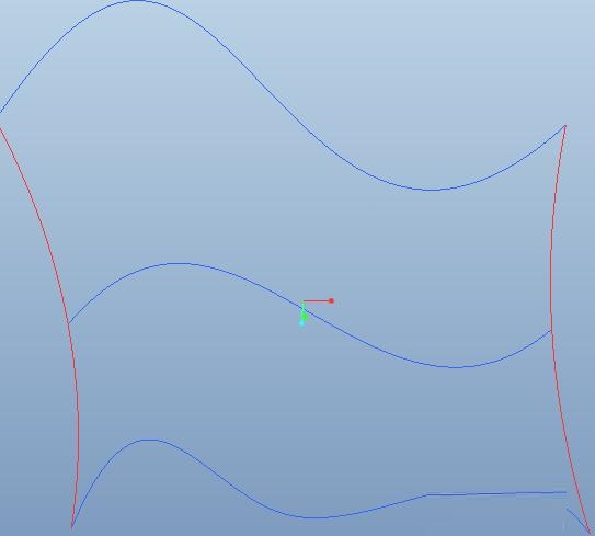 ProE创建双向边界混合曲面的具体操作截图