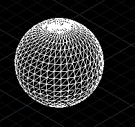 CAD创建半径150的球体模型的具体操作截图