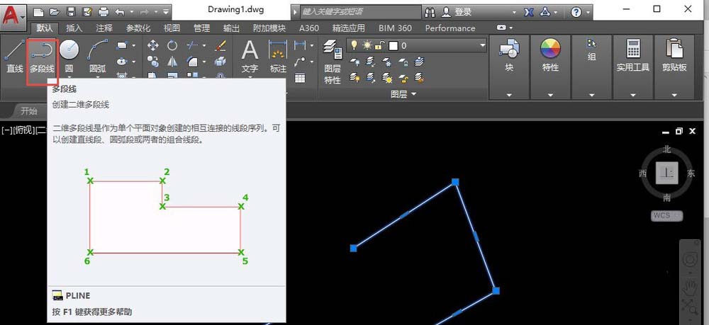 CAD制作多条直线线段的图文操作截图