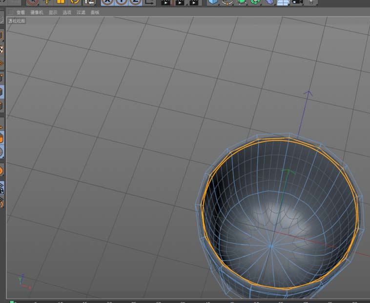 C4D建模杯子的图文操作过程截图