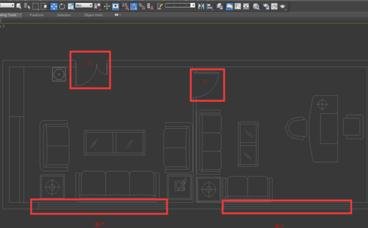 在cad里导入3dmax后建模的详细操作截图