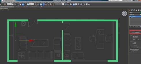 在cad里导入3dmax后建模的详细操作截图