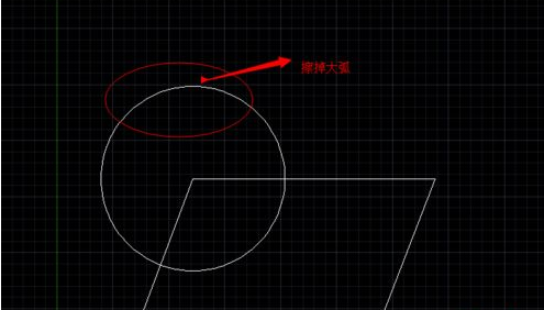 AutoCAD选择性擦掉一段线的简单操作截图