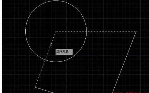 AutoCAD选择性擦掉一段线的简单操作截图