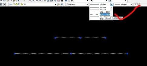 cad2010制作虚线的简单操作截图