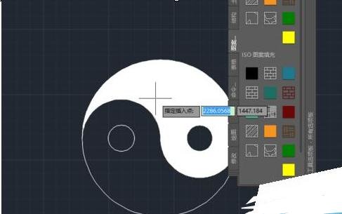 AutoCAD2010绘制太极图的详细操作截图