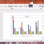 教你怎么将PPT中的柱状图填色。
