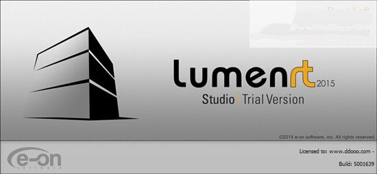 LumenRT Studio 2015安装操作流程讲述截图