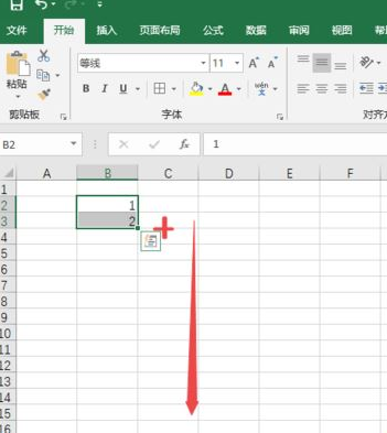 Excel 2019自动排序编号的详细步骤教程截图