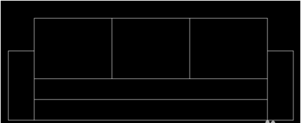 cad绘画沙发立体图的相关操作方法截图