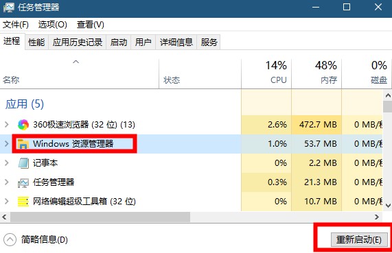 win10系统搜索框和小娜没反应怎么解决。