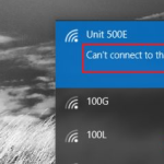 windows10系统连接网络提示无法连接到此网络错误怎么办。