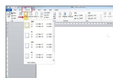 Word2010调整页面的详细操作步骤截图