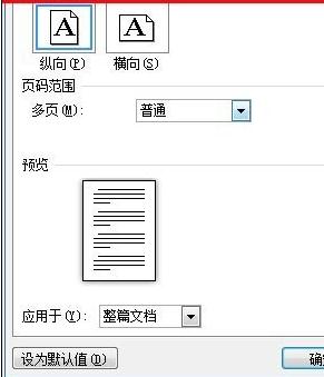 Word2010调整页面的详细操作步骤截图