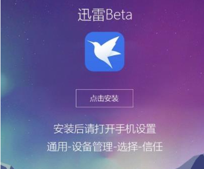 迅雷beta无法验证应用怎么解决。