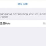 手机迅雷beta无法验证应用如何解决。