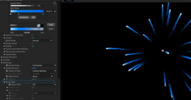 Trapcode Particular制作绚烂烟花的操作过程截图