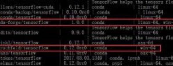 Anaconda中TensorFlow卸载方法截图
