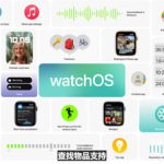 watchos8支持哪些设备。