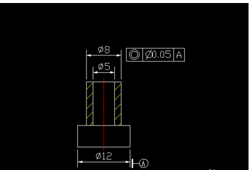 AUTOCAD2004图形形位公差标注的操作方法截图