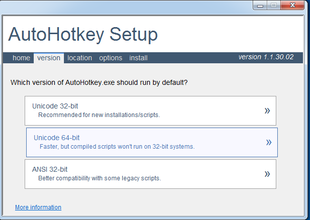 AutoHotkey安装操作方法截图