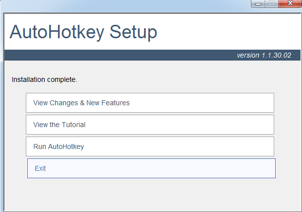 AutoHotkey安装操作方法截图