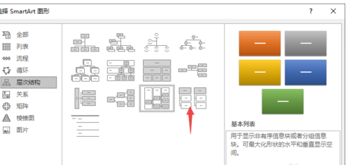 PPT2019制作层次结构列表的操作教程截图